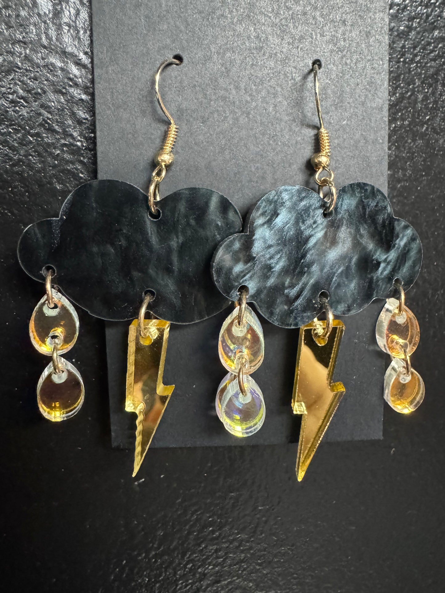 Black Cloud Earrings