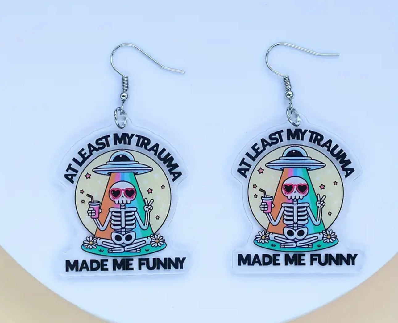 Trauma UFO Earrings