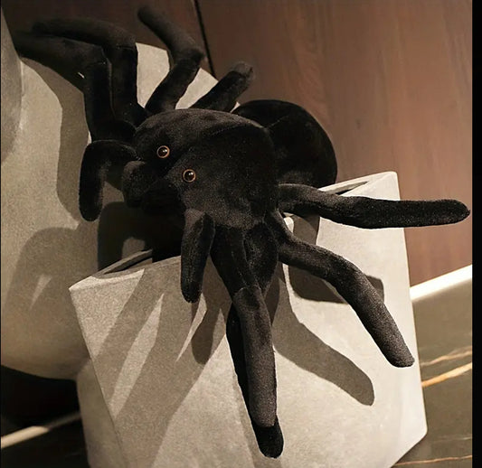 BIG Supersoft Black Spider Plush — 9.84 by 15.74 inches