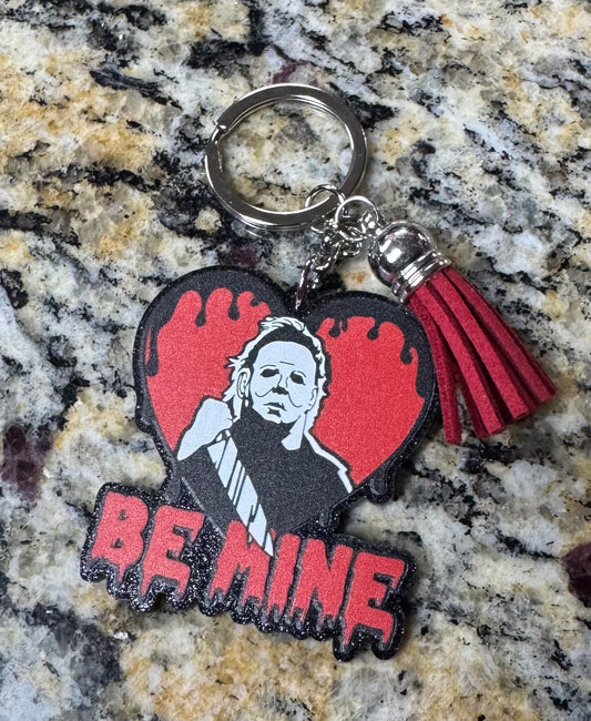 Be Mine Michael Myers Keychain