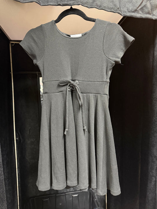 Rare Editions Simple Black Goth/Skater Dress- Size S