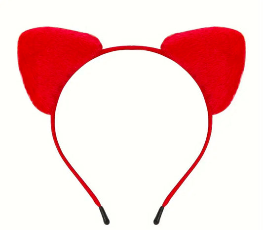 Plush Cat Ear Headbands