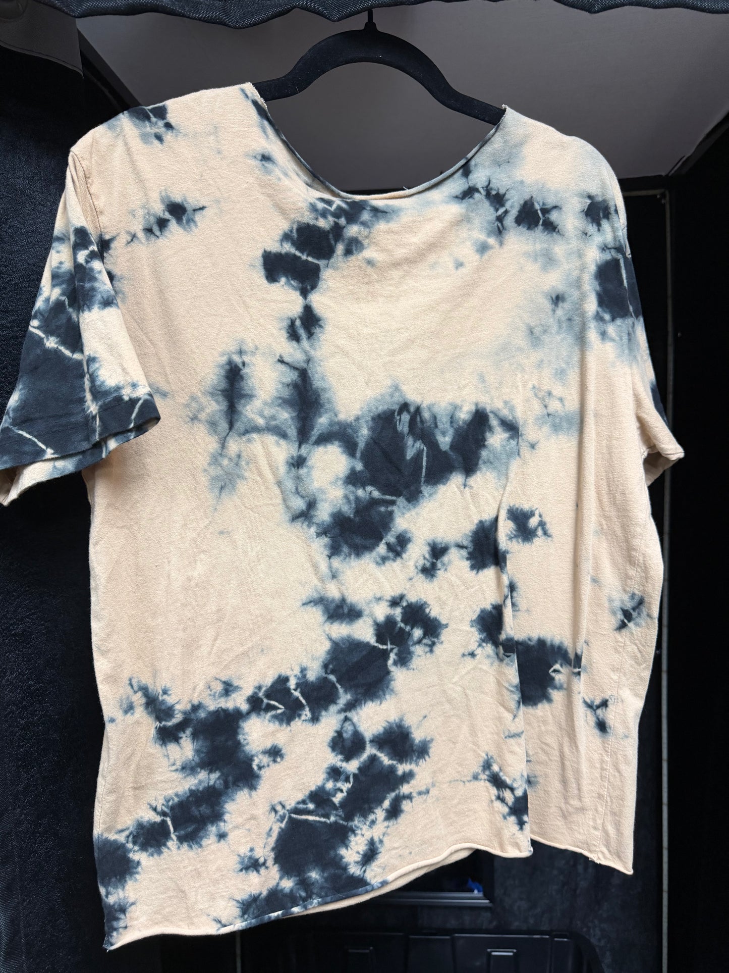 Gilded Intent Distressed Bleached Shirt- Size M