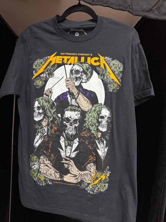 2020- San Franciso Symphony 20th Anniversary Metallica- Size M