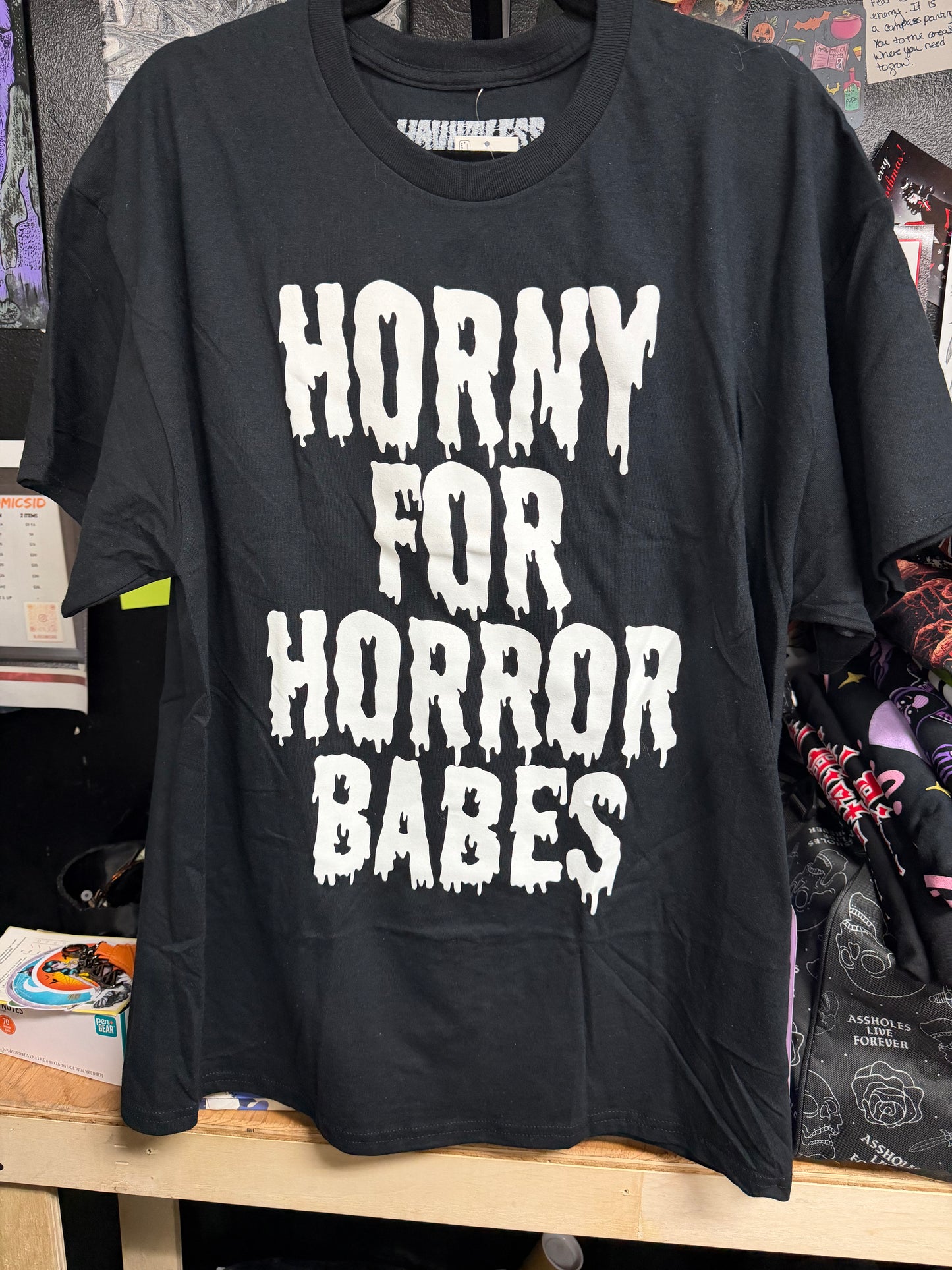 Horny For Horror Babes Shirt
