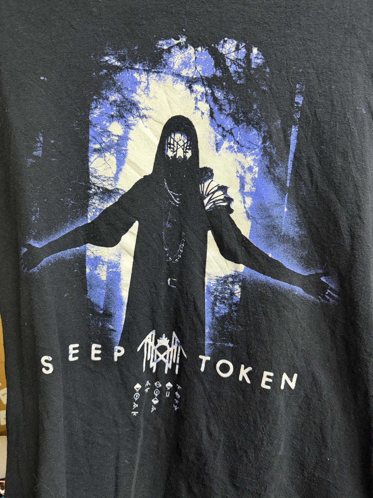 Sleep Token Blue Glow Shirt - Large