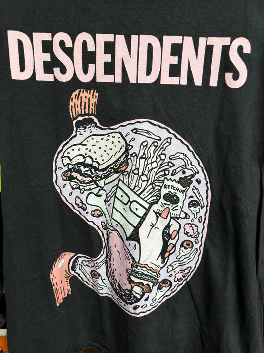 Descendents- Food/Organ Shirt- Size Large