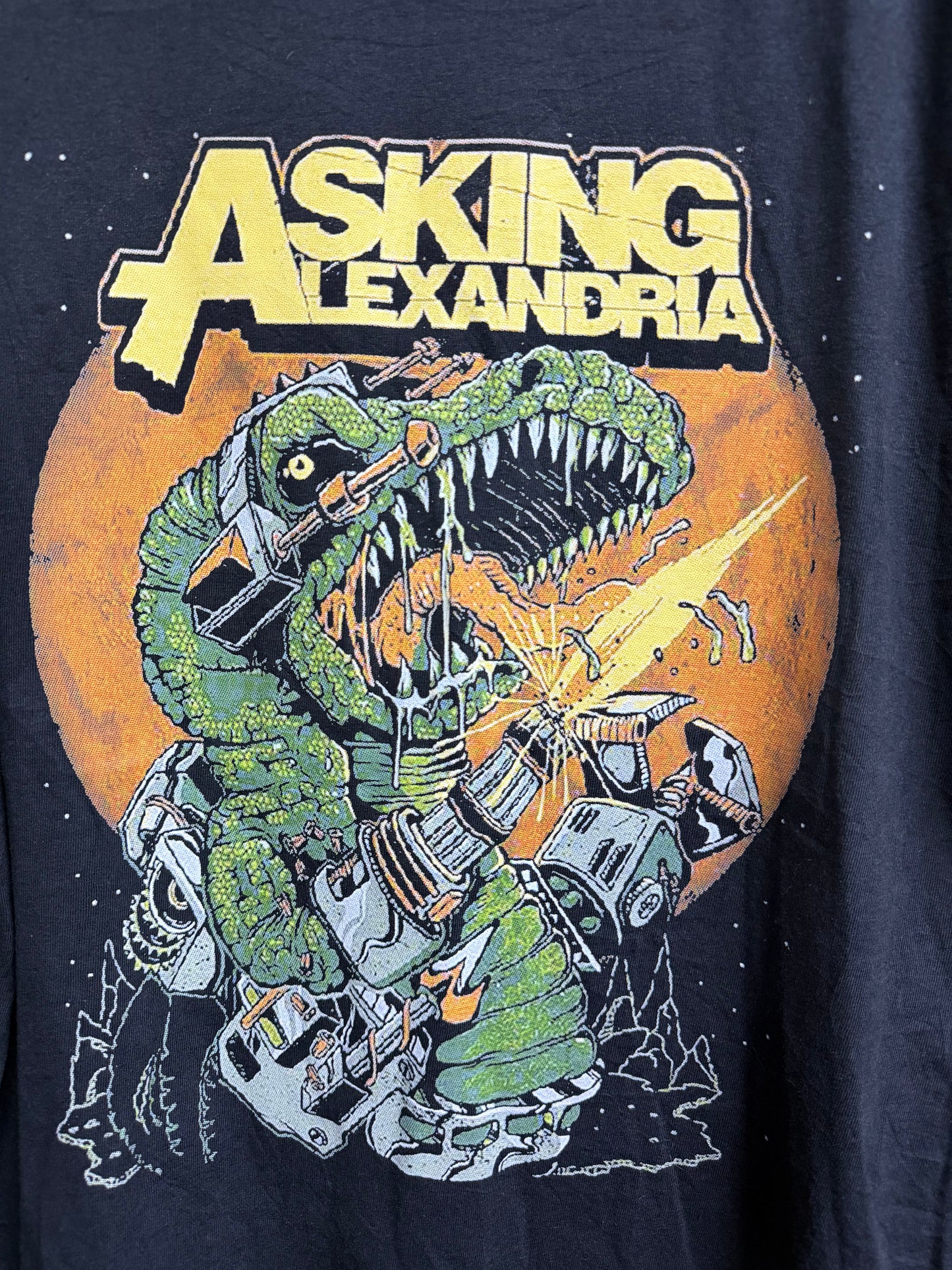 Asking Alexandria- T-Rex Shirt- Size XL
