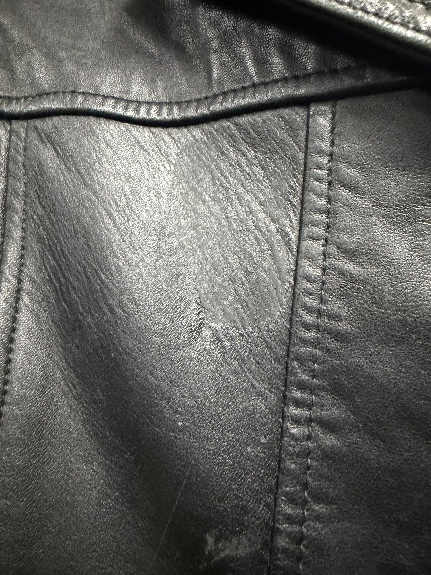 BeyondSport Genuine Leather Blazer- Size Small