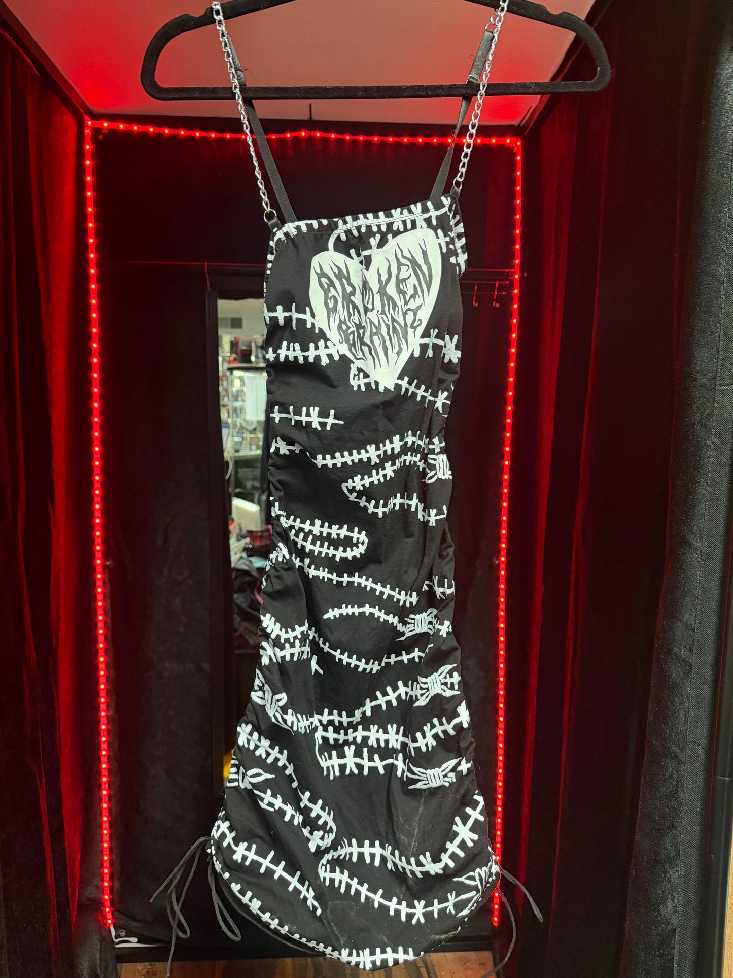 Dolls Kill X Broken Brainz- Stitch Dress- Size XS