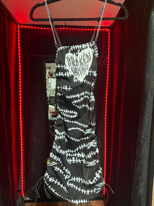 Dolls Kill X Broken Brainz- Stitch Dress- Size XS