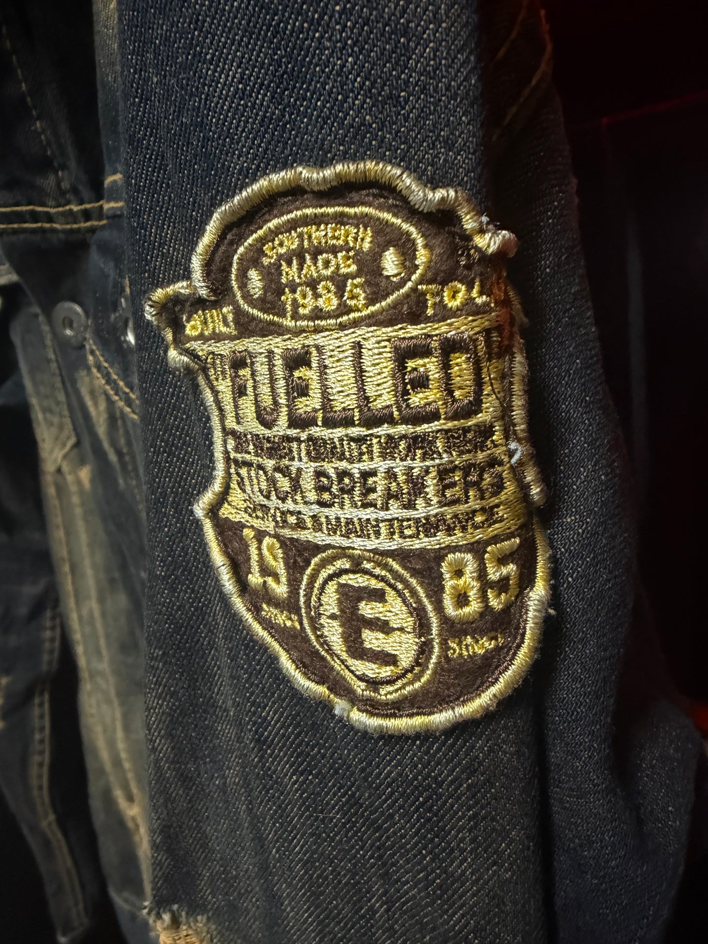 Escapism Grunge Denim Jacket- XL