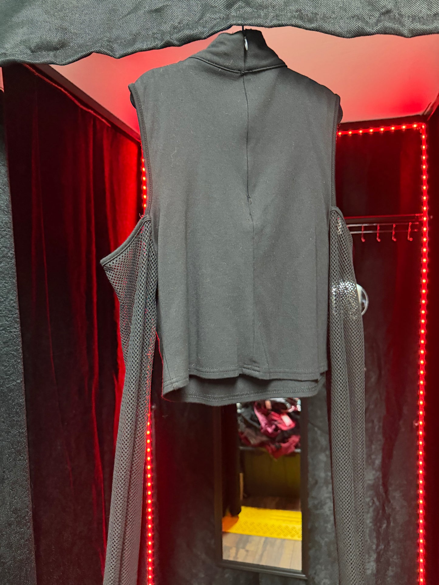 Killstar Dark Half Fishnet Long Sleeve -Size XS