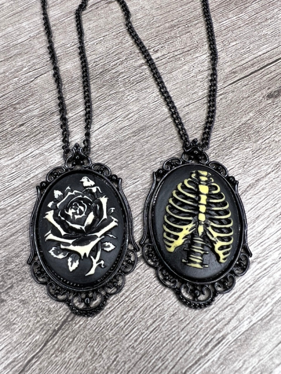 Gothic Cameo Necklace