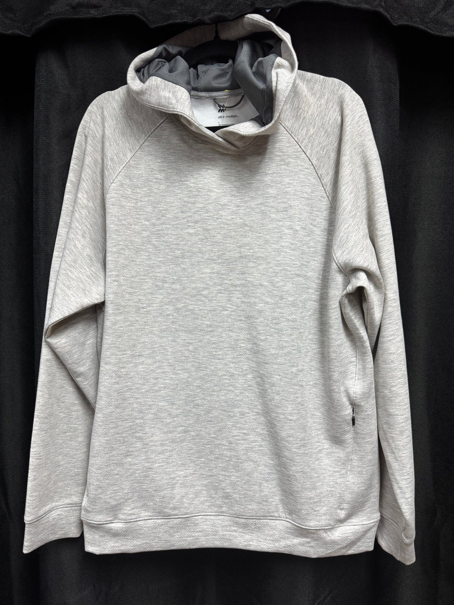 Soft Heathered Gray Hoodie