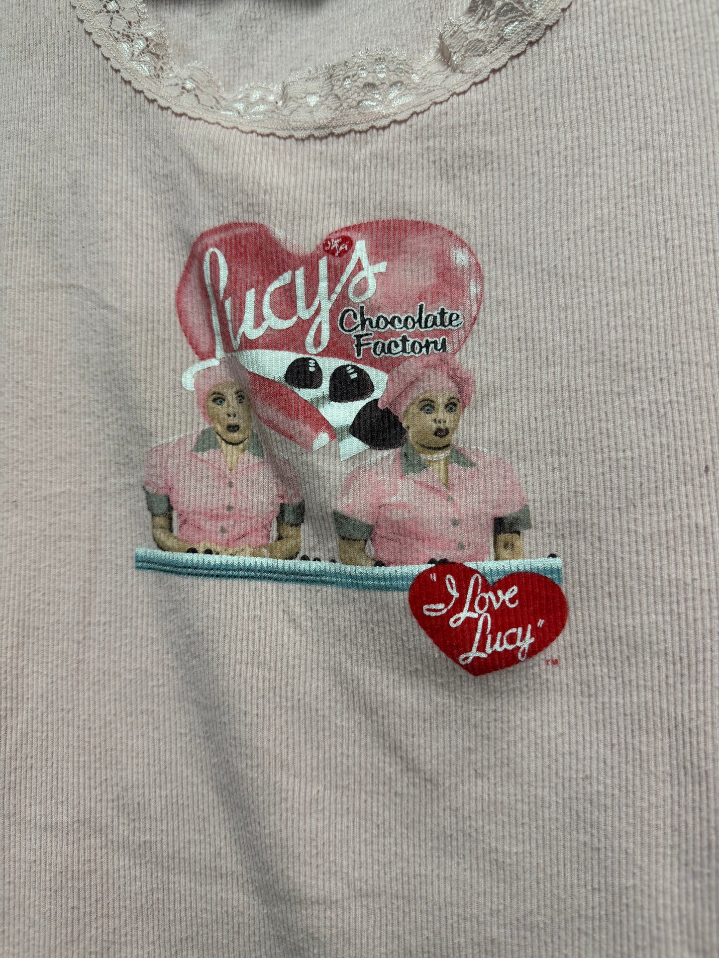 Vintage I Love Lucy Chocolate Factory Tank- S/M