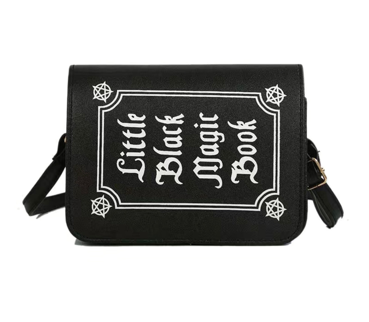 Little Black Magic Book Crossbody/Shoulder Bag