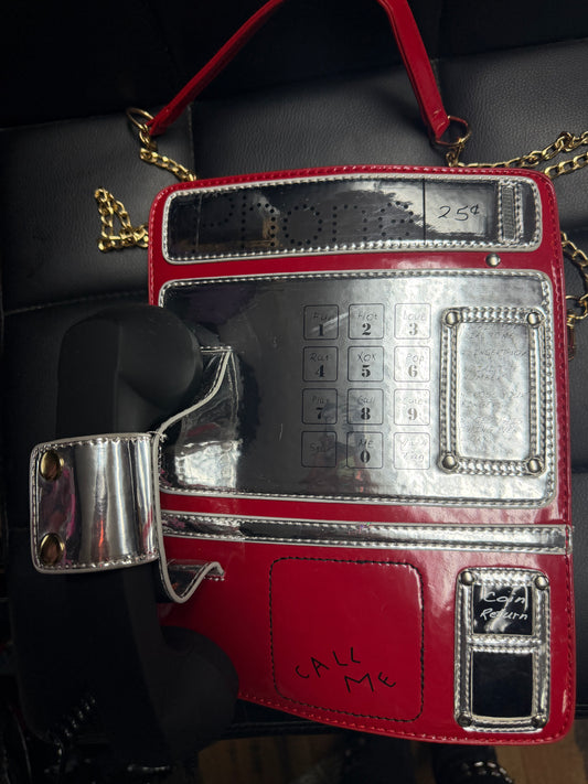 Rare Y2K novelty payphone purse by 3AM Forever