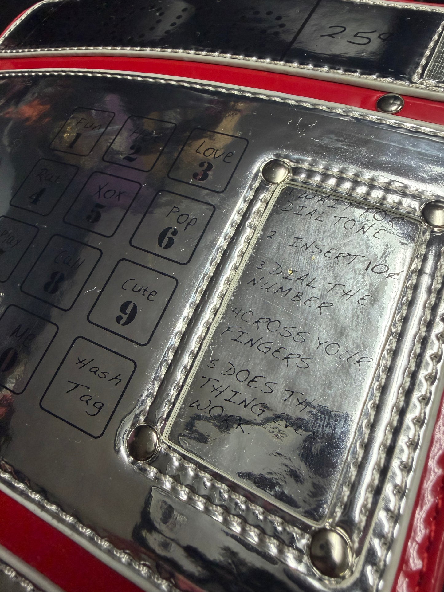 Rare Y2K novelty payphone purse by 3AM Forever
