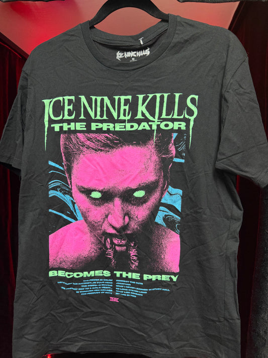 Ice Nine Kills-The Predator Becomes The Prey Shirt- Size M