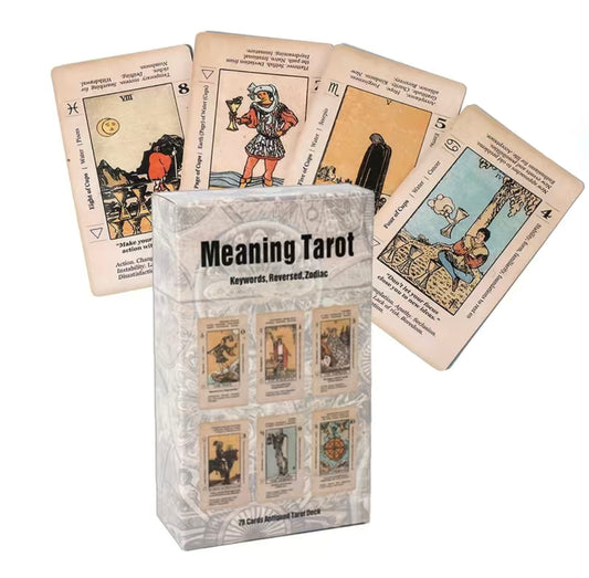 Meaning Tarot Card Deck- Perfect for Beginners