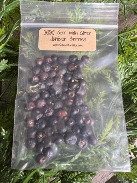 Dried Herb, Juniper Berries — .30 ounces