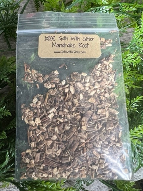 Dried Herb, Mandrake Root — .30 ounces