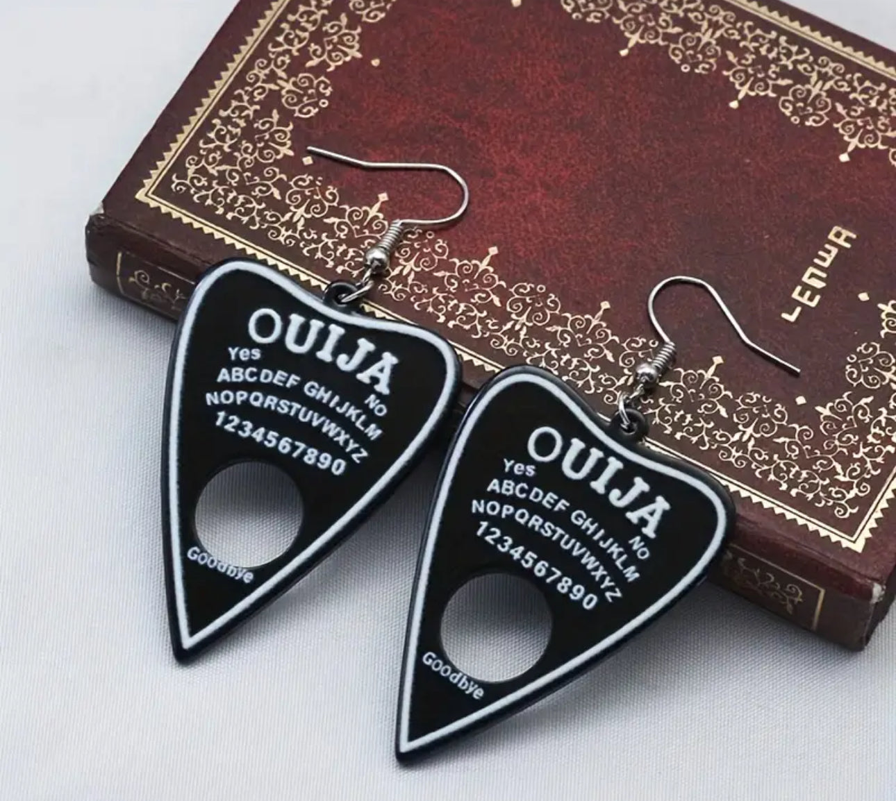 Ouija Planchette Earrings