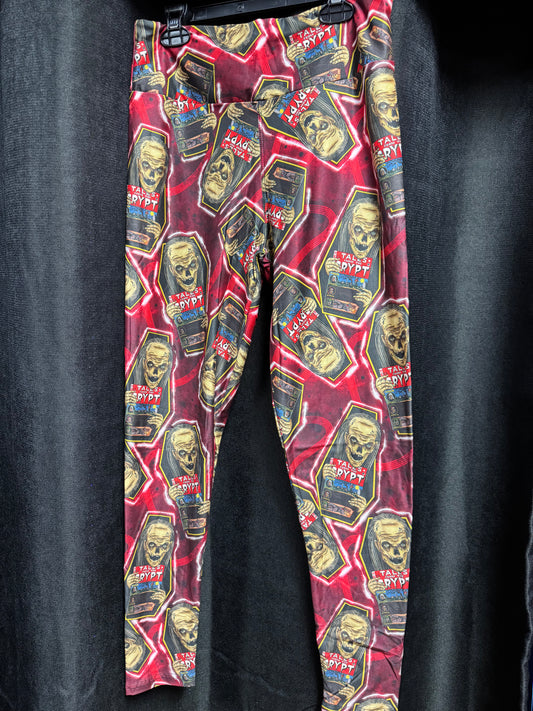 Tales From The Crypt- High Quality Handcrafted Vibrant Leggings