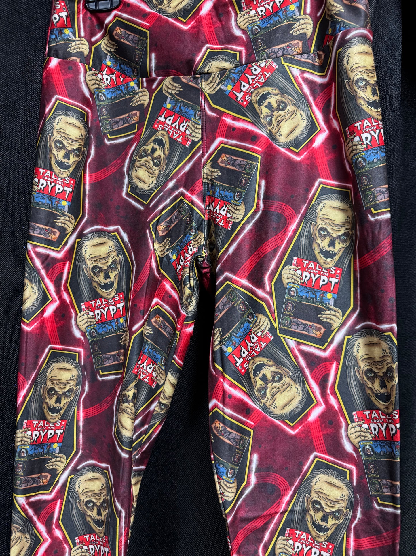 Tales From The Crypt- High Quality Handcrafted Vibrant Leggings