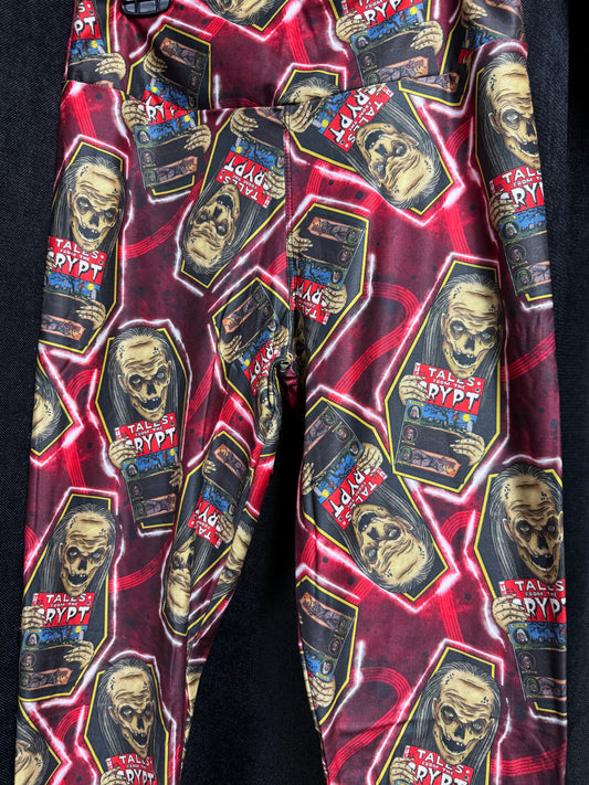 Tales From The Crypt- High Quality Handcrafted Vibrant Leggings