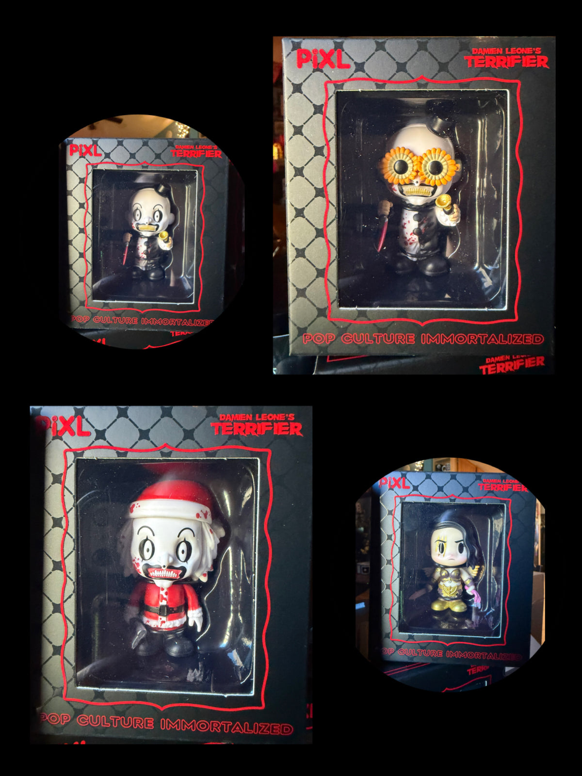 Thrilljoy PiXL Terrifier Collectible Figures – Confirmed Characters