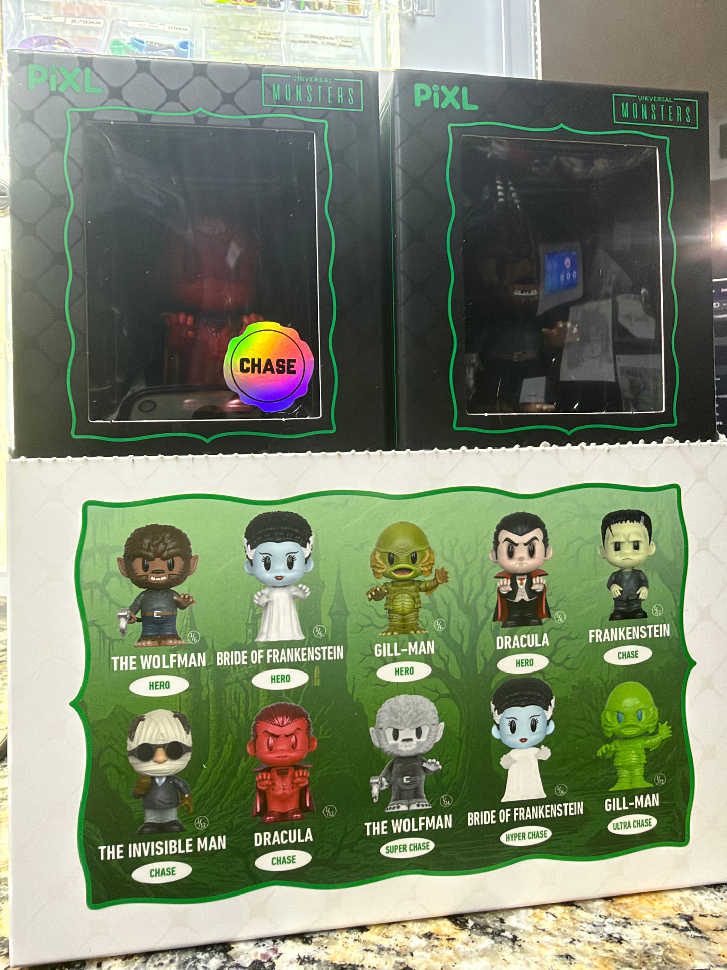 Thrilljoy PiXL Universal Monsters Collectible Figures – Choose Your Character
