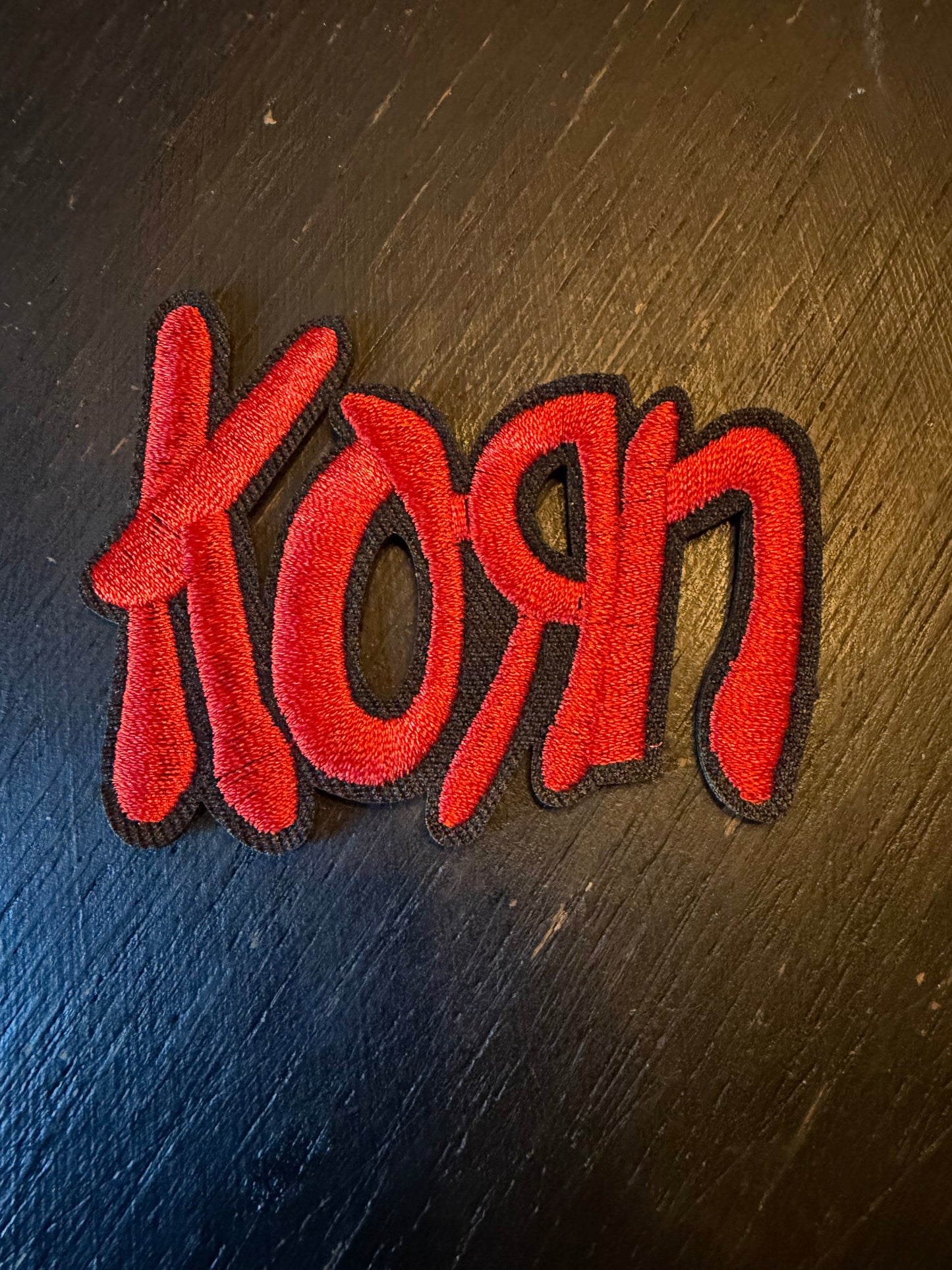 Red Korn Patch