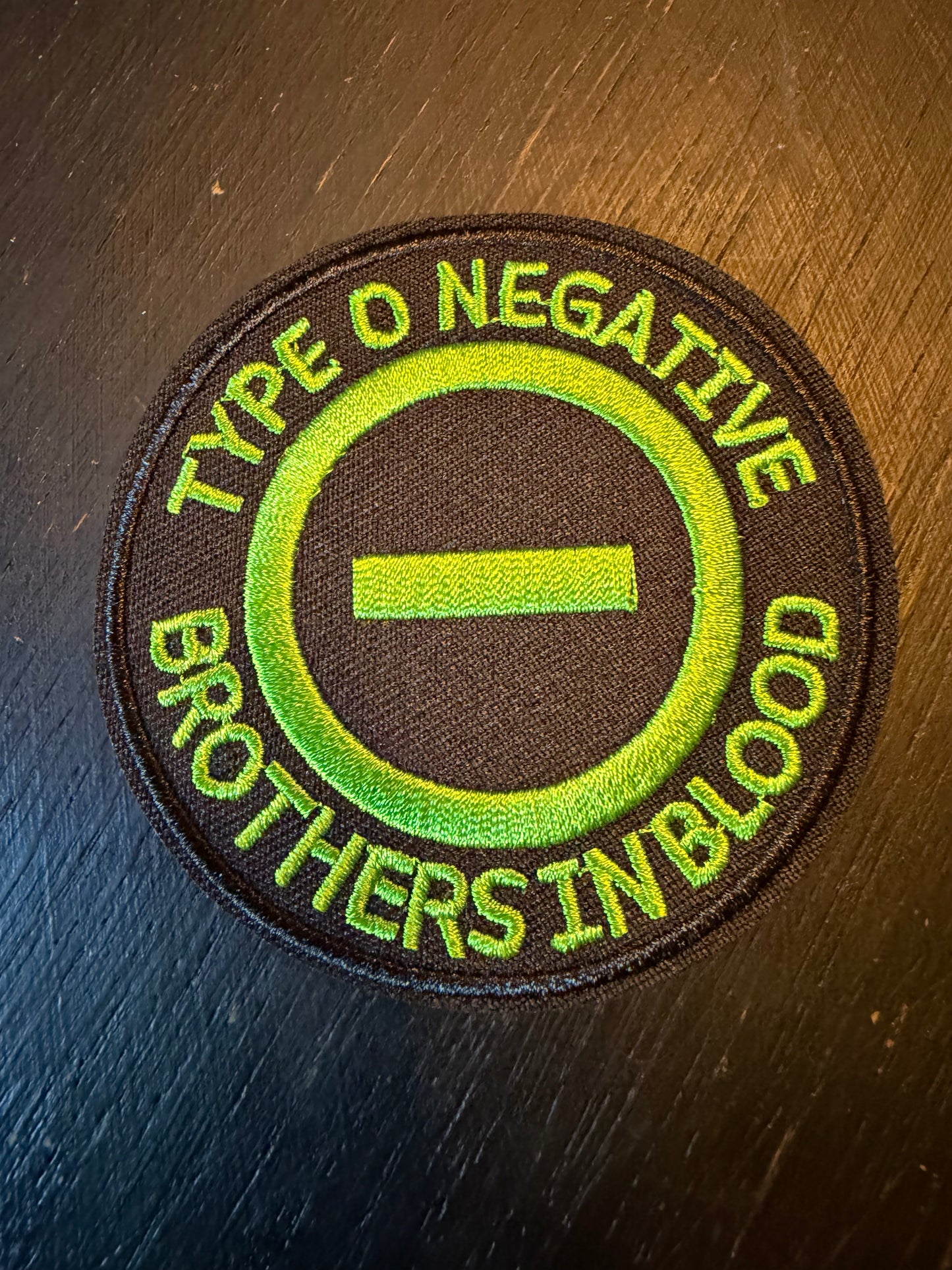 Type O Negative Brothers In Blood Patch