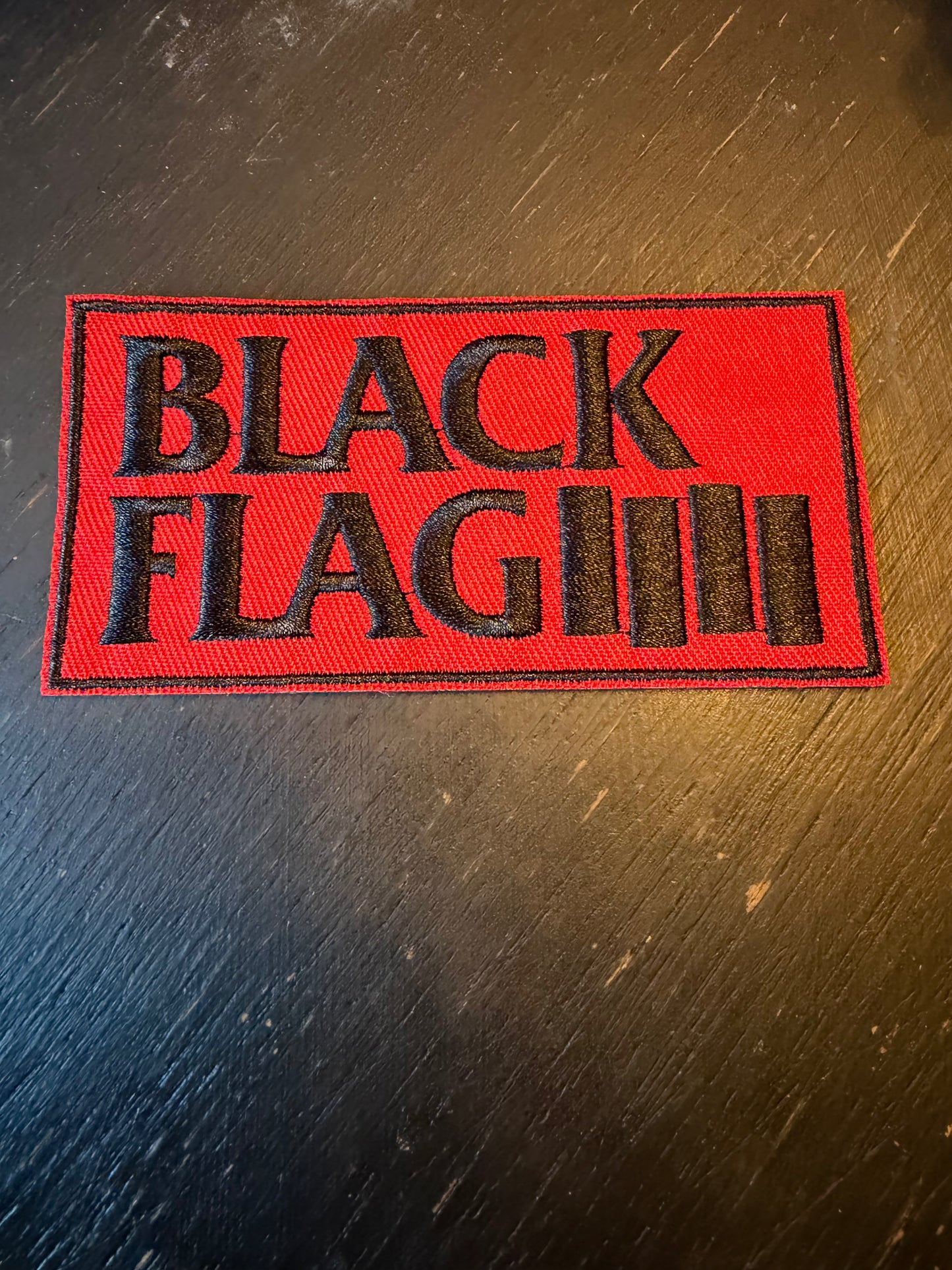 Black Flag Patch