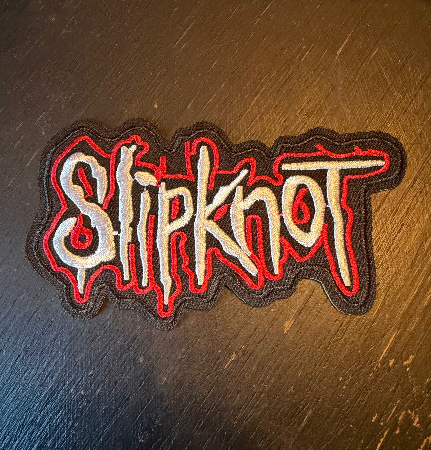 Slipknot Red & White Patch