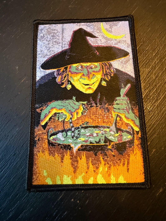 Witch & Cauldron Patch