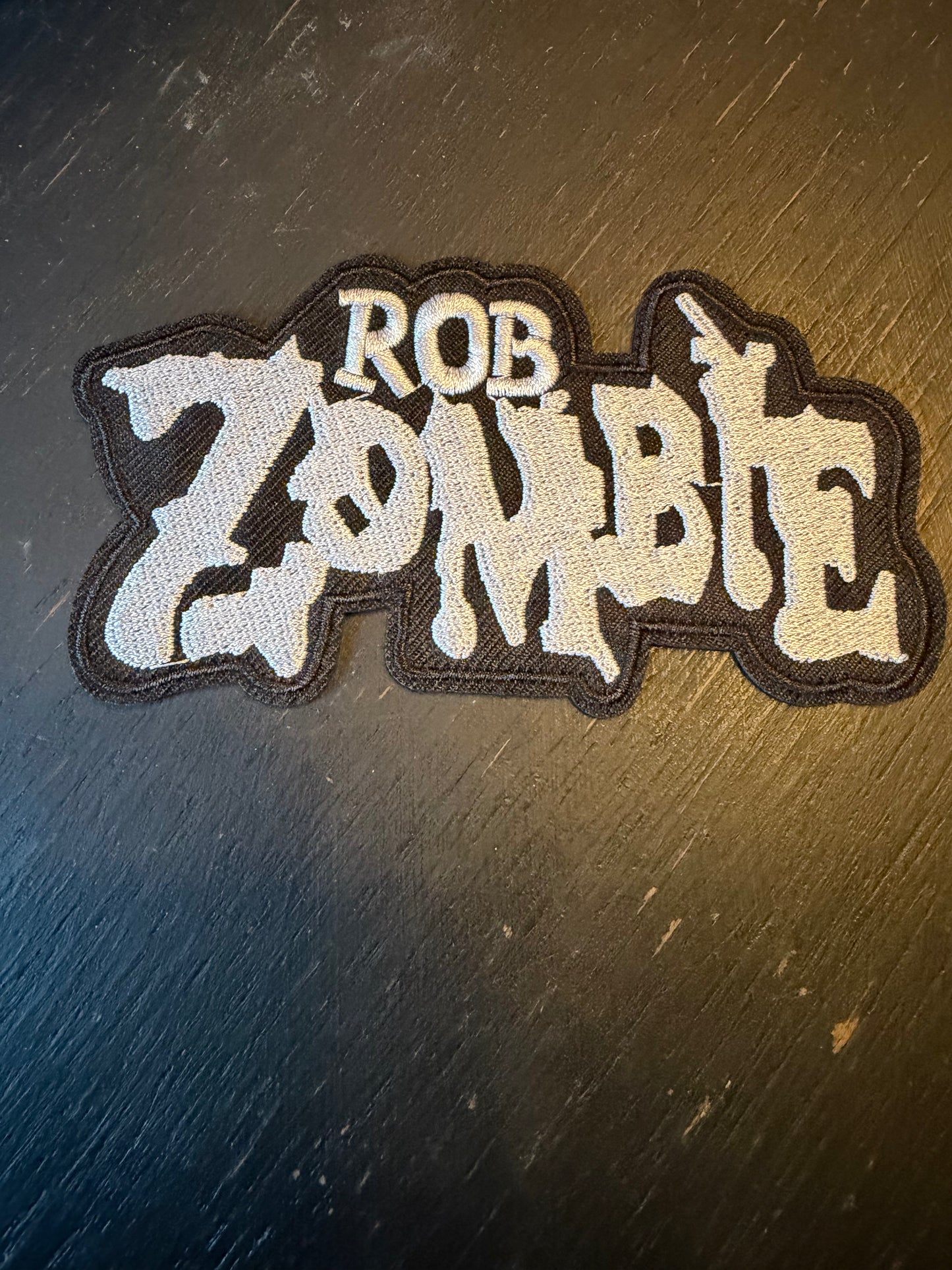B&W Rob Zombie Patch