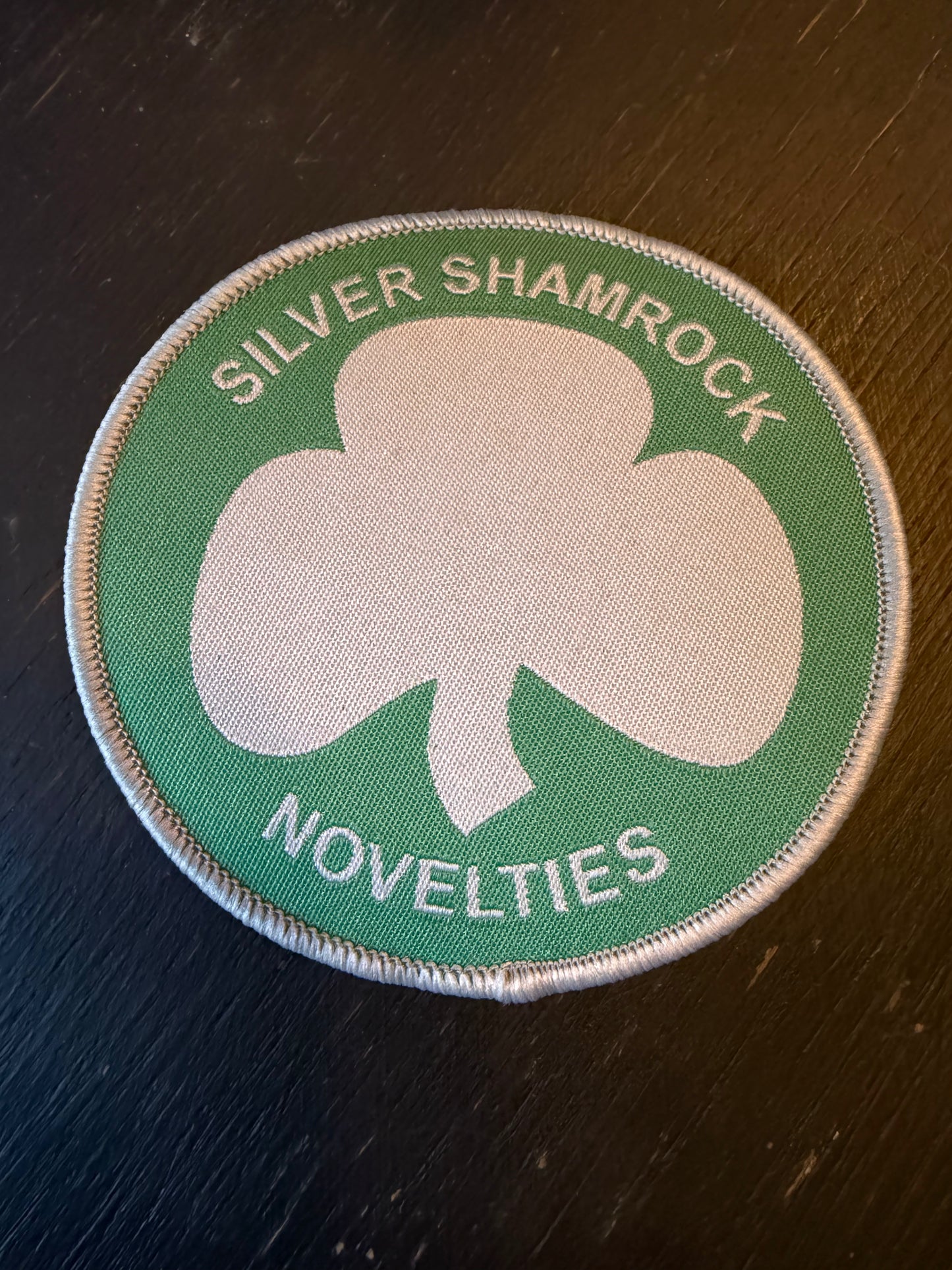 Halloween 3- Silver Shamrock Patch