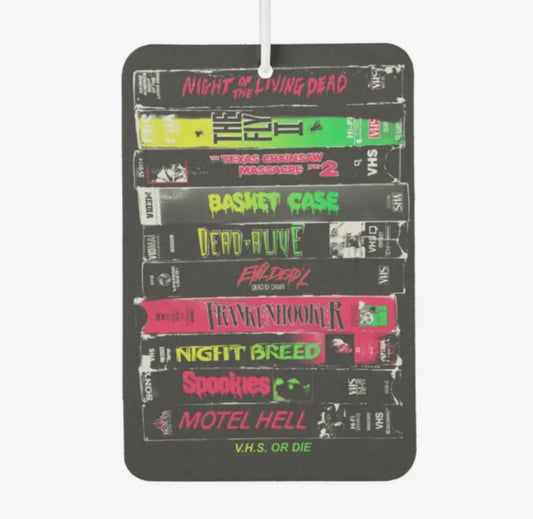 80's Horror VHS Air Freshener - Cherry Scent