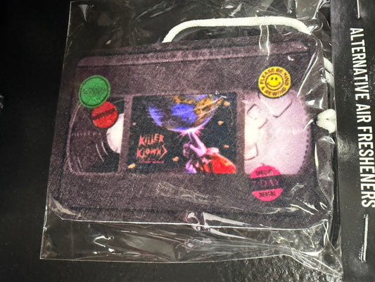 VHS Killer Klowns Freshener- Cotton Candy Scent  