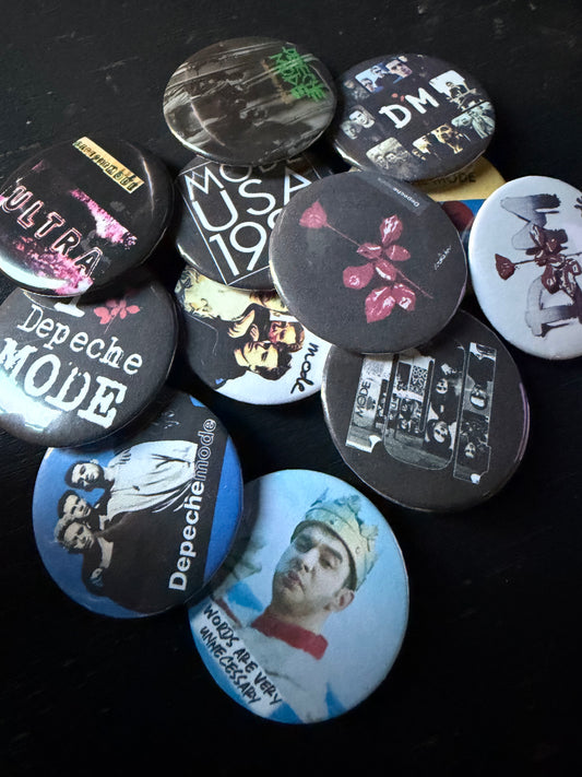 Depeche Mode Button Pins