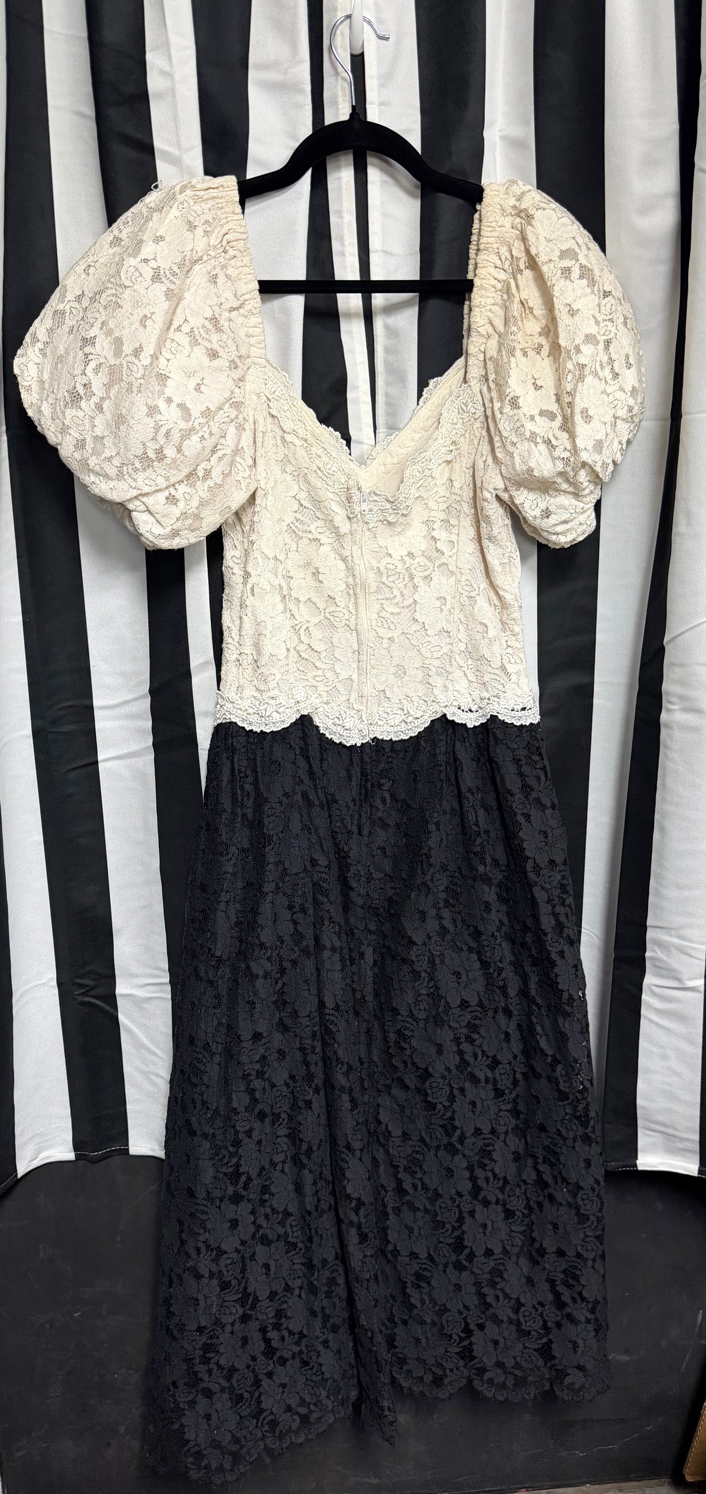 Vintage (Paper Tag) Goth Dress- Cachet by Bari Protas- Size 5/6