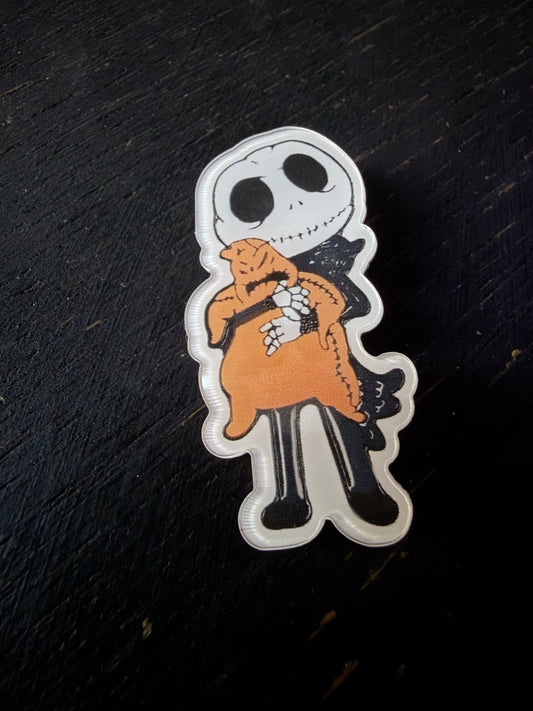 Skull Plastic Pin