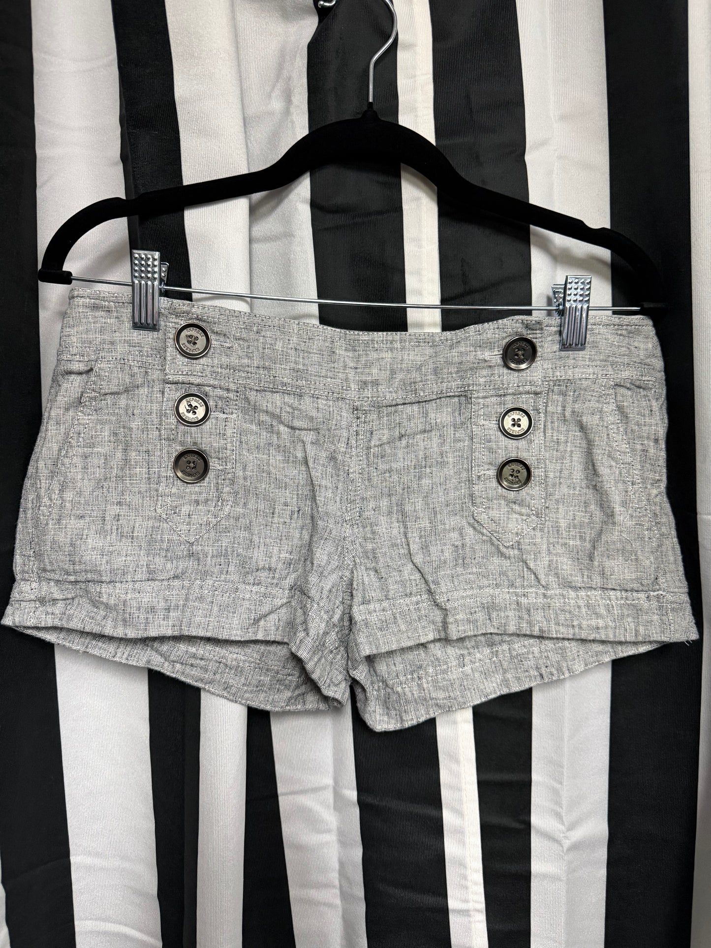 Express Grey Sailor Shorts- Size 6