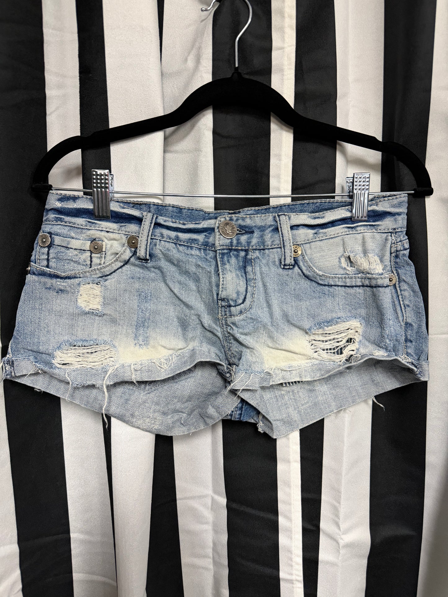 Y2K YMI Distressed Jean Shorts- Size 1