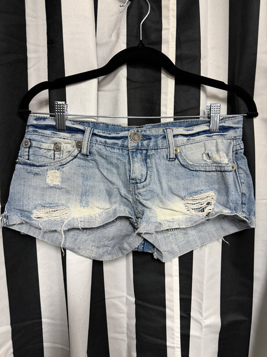 Y2K YMI Distressed Jean Shorts- Size 1