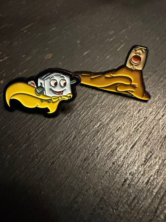Brave Little Toaster Metal Pins
