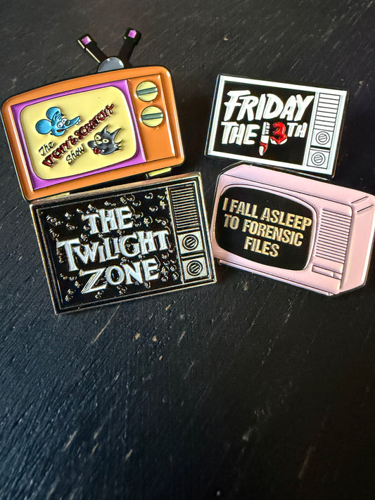 Different TV Metal Pins- You Choose!